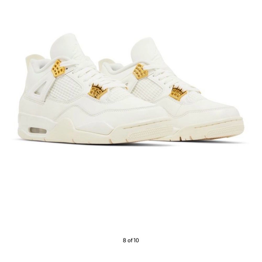 Air Jordan 4 Retro Metallic Gold